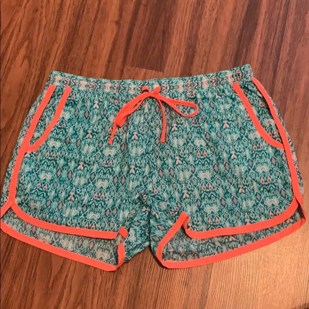 Tribal print shorts